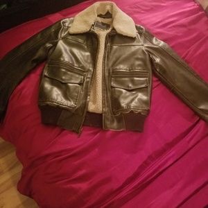 Leather jacket